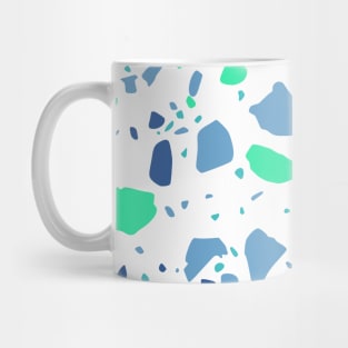 Terrazzo Party 2020 Blue Green Mug